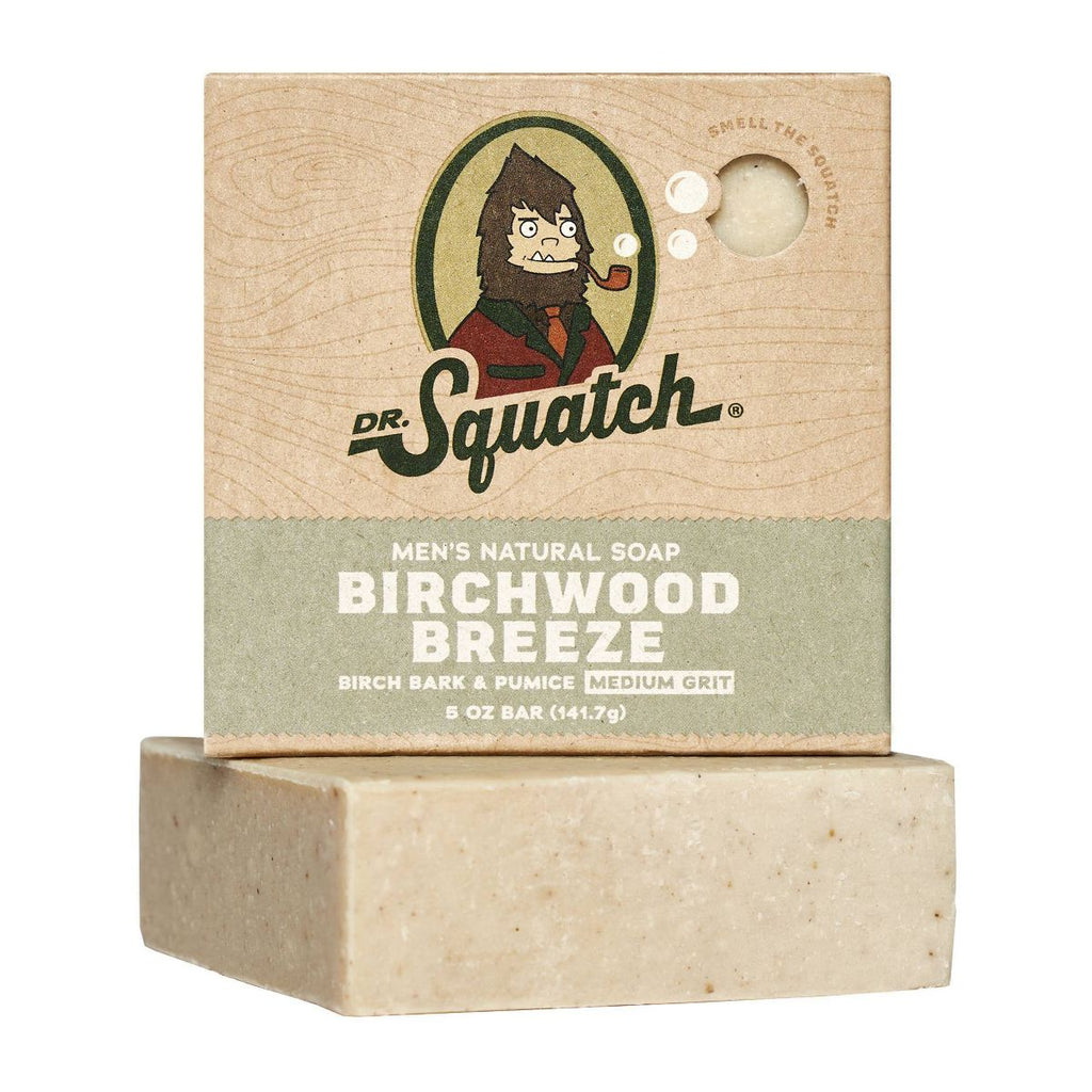 DR. SQUATCH Men's All Natural Bar Soap - Brichwood Breeze - 5oz