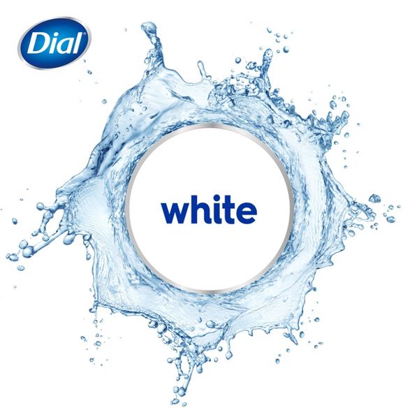 Dial Refresh & Renew White Deodorant Antibacterial Bar Soap - 4oz/12pk