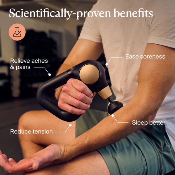 Therabody Theragun Sense (2nd Generation) Massage Gun - Relaxing Massage with Built-In Guided Routines