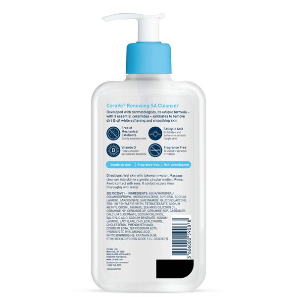 CeraVe Renewing SA Cleanser - 12oz