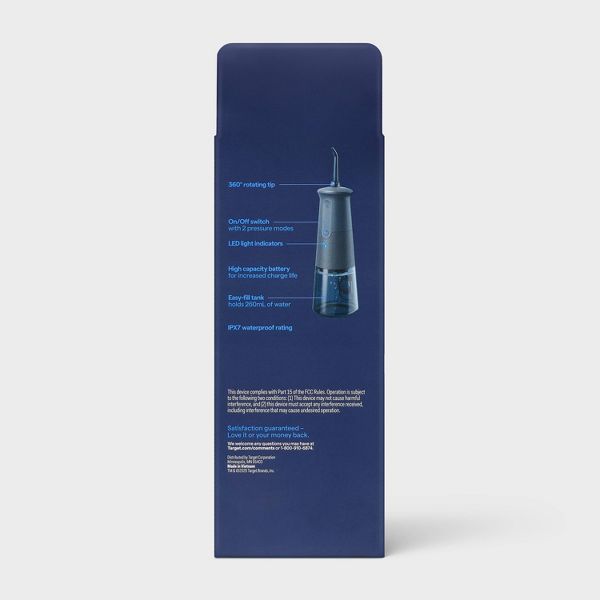Cordless Water Flosser - up&up™