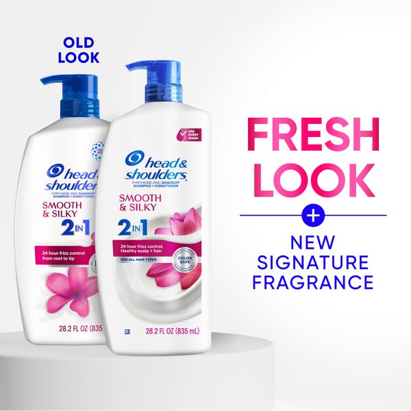 Head & Shoulders 2-in-1 Smooth & Silky Shampoo - 28.2 fl oz