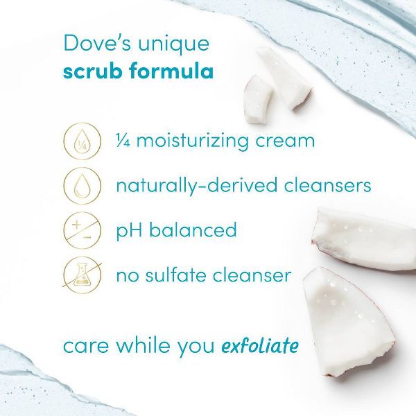 Dove Beauty Scrub - Tropical Coconut & Lime - 15 oz