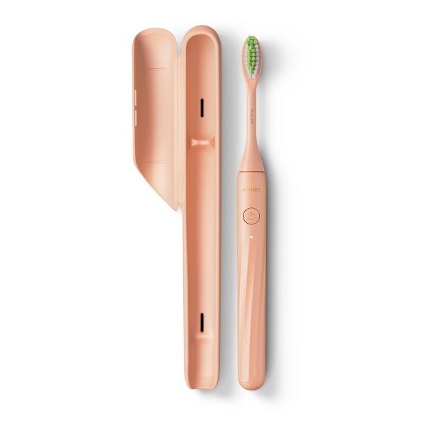 Philips One by Sonicare Rechargeable Electric Toothbrush Model HY1200/25 with Brush Head - Champagne