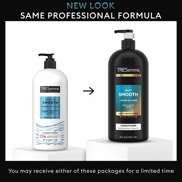 Tresemme Silky & Smooth Anti-Frizz Conditioner with Pump For Frizzy Hair - 39 fl oz