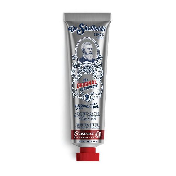 Dr. Sheffield's Certified Natural Toothpaste - Cinnamon - 5oz/2pk