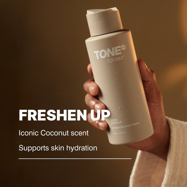 TONE Hydrating Body Wash with Long-Lasting Fragrance - Coconut - 500ml