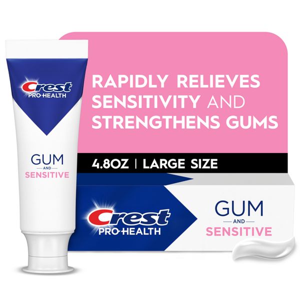 Crest Pro-Health Sensitive and Gum All Day Protection Toothpaste - 4.8oz
