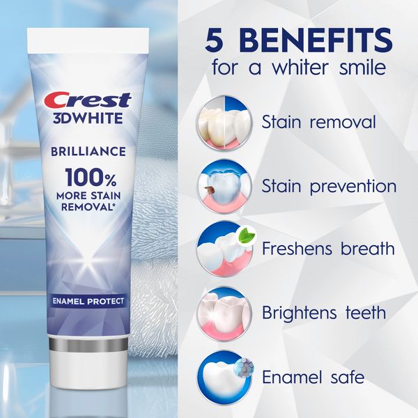 Crest 3D White Professional Enamel Protection Toothpaste - 3.9oz