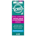 Tom's of Maine Antiplaque and Whitening Toothpaste - 4.5oz