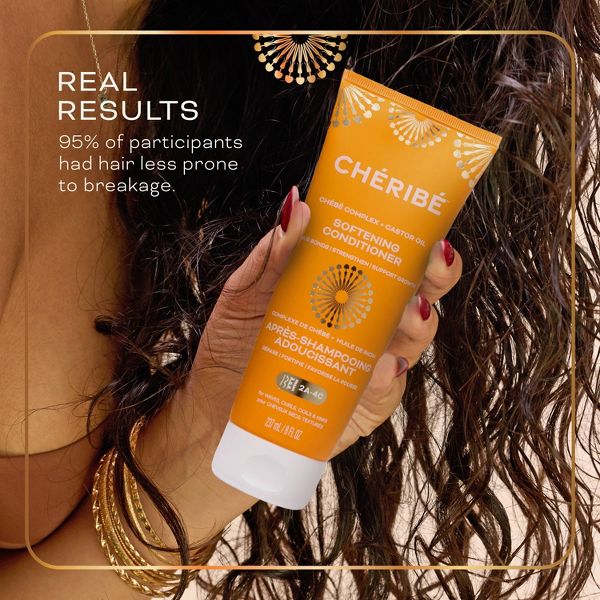Cheribe Softening Conditioner with Chebe Complex + Castor Oil - 8oz