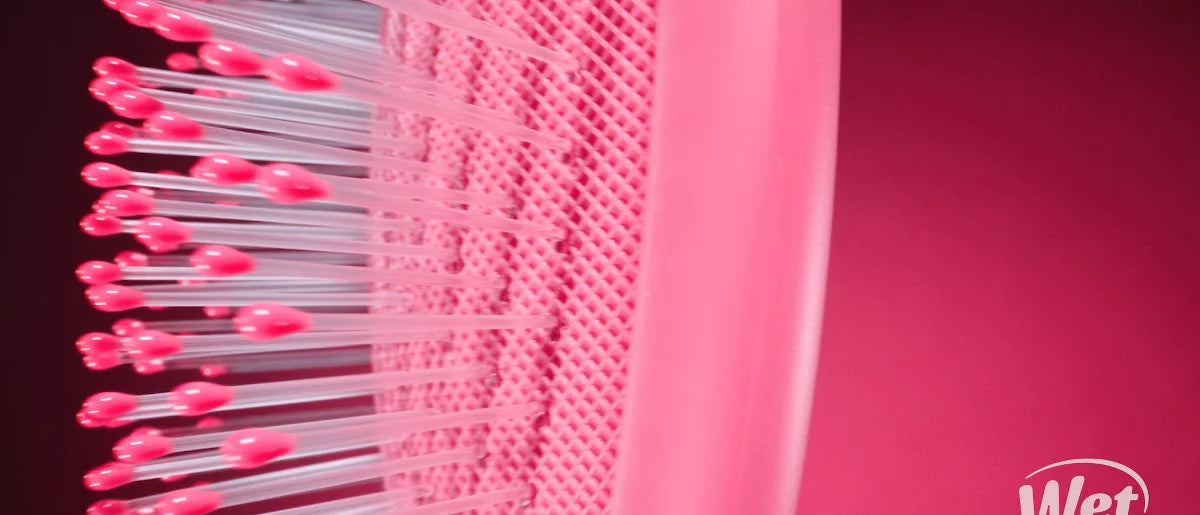 Wet Brush Detangling Duo Original Hair Brush + Mini Detangler - Fuchsia - 2ct