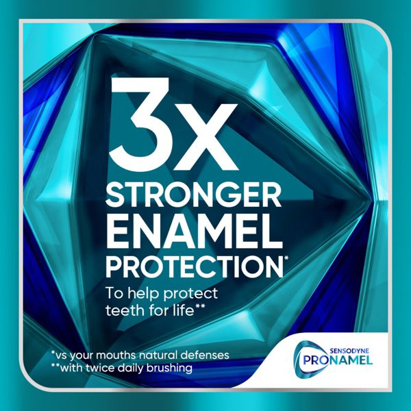 Sensodyne Pronamel Clinical Enamel Strength Whitening Action Toothpaste - 3.4oz/2pk