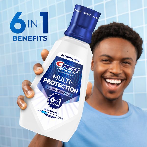 Crest Pro-Health Advanced Alcohol Free Mouthwash Mint - 32 fl oz