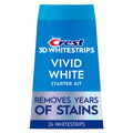 Crest 3D Whitestrips Vivid White Teeth Whitening Kit - 12 Treatments