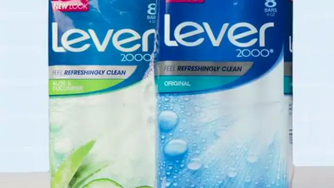 Lever 2000 Original Scent Bar Soap - Scented - 3.75oz/12pk