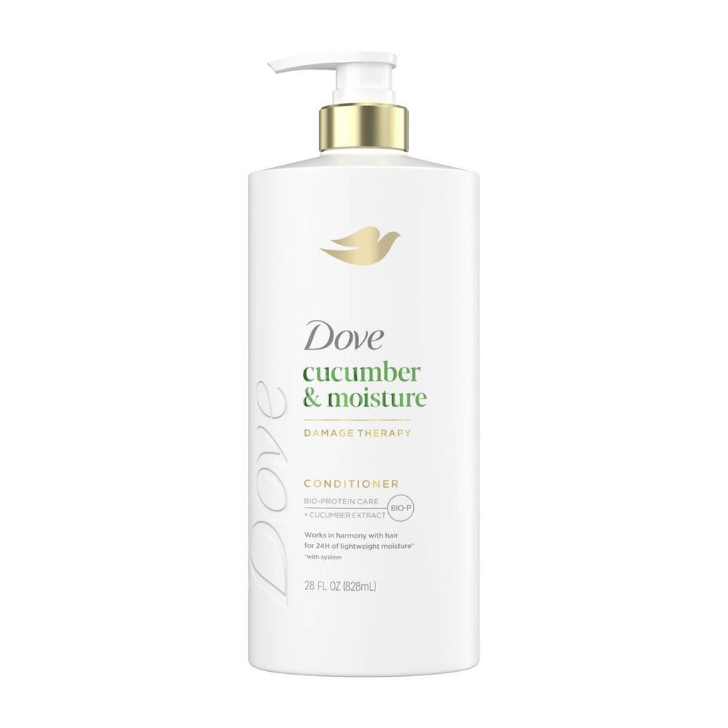 Dove Beauty Cucumber Moisture Hair Conditioner Pump with Bio-Protein Care & Cucumber Extract - 28 fl oz