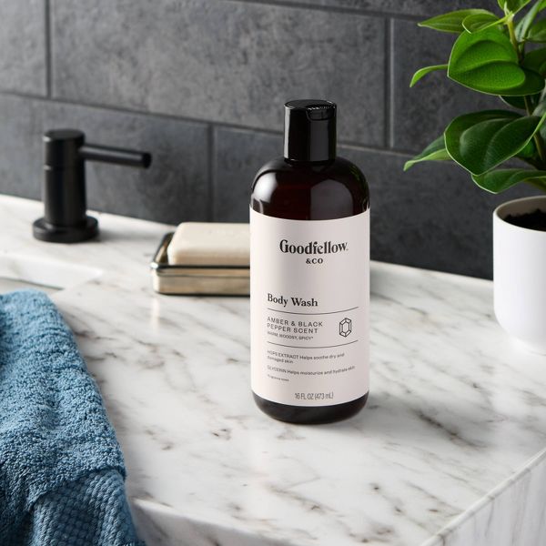 Body Wash - Amber and Black Pepper - 16 fl oz - Goodfellow & Co™