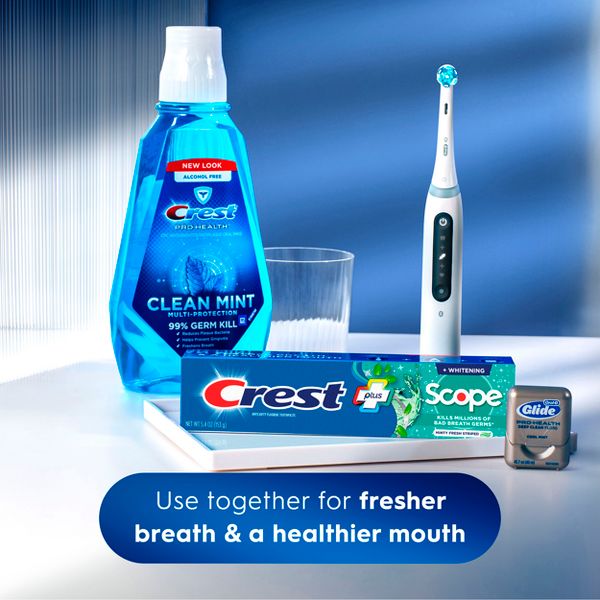 Crest + Scope Complete Whitening Tarter Control Fluoride Toothpaste - Minty Fresh - 5.4oz/3pk