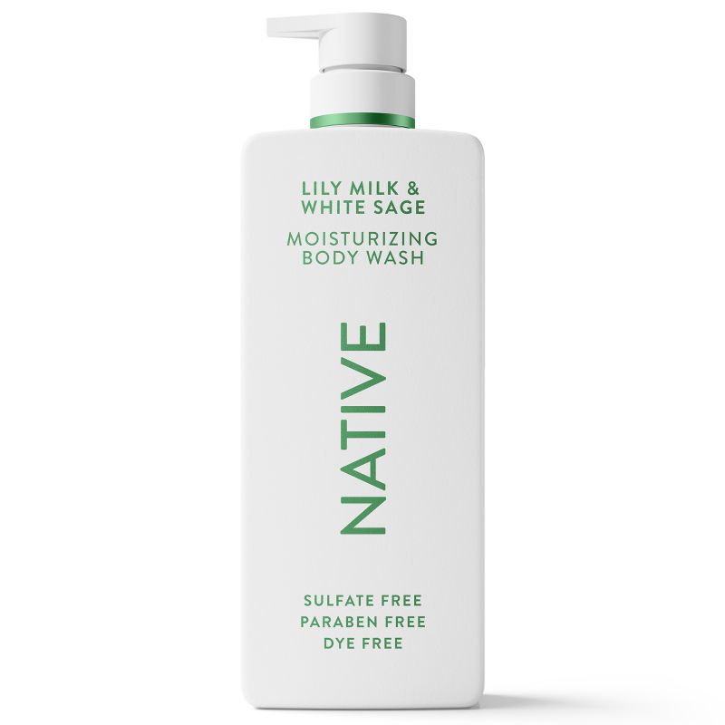 Native Lily Milk & White Sage Moisturizing Body Wash - 22 fl oz