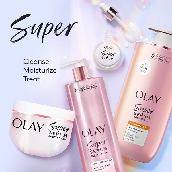 Olay Super Serum Complex for Luminous Skin Body Wash for Extra Dry Skin - 28 fl oz