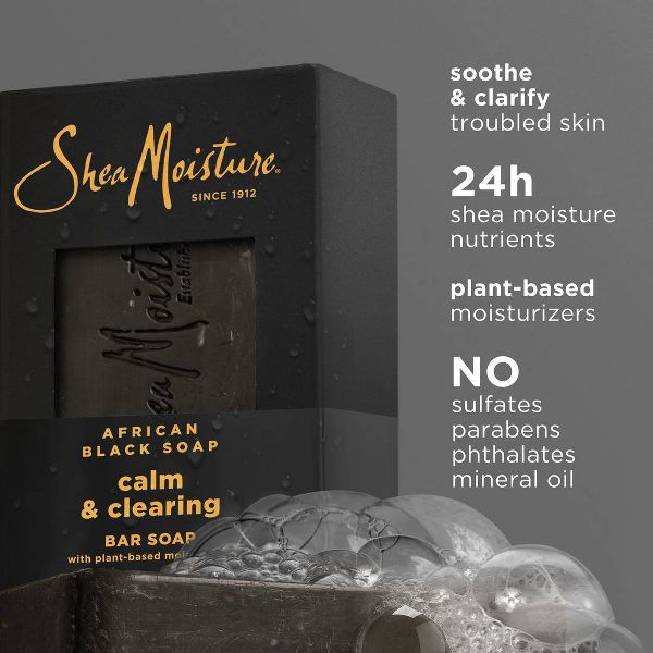 SheaMoisture African Black Bar Soap - 8oz