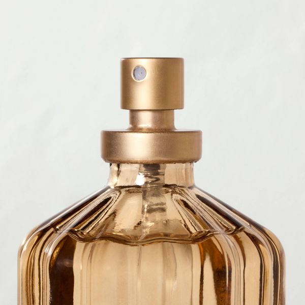 Ribbed Colored Glass Bergamot Room Spray 4.05 fl oz - Hearth & Hand™ with Magnolia