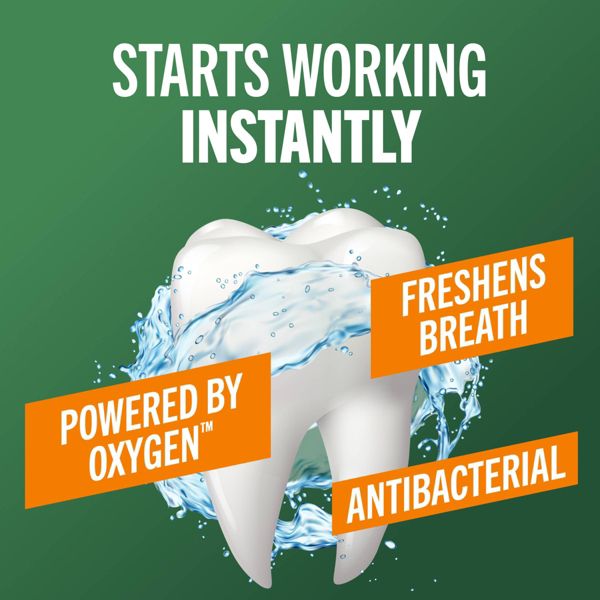 TheraBreath Fresh Breath Mouthwash Alcohol-Free - Rainforest Mint - 16 fl oz