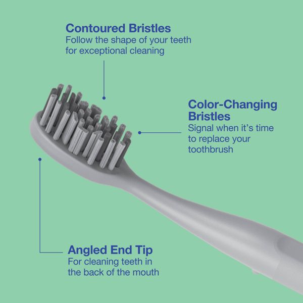 Deep Clean Advanced Care Soft Toothbrush - 2ct - up&up™