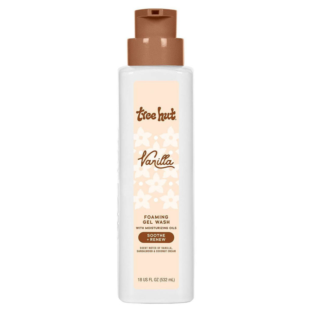 Tree Hut Foaming Gel Body Wash - Vanilla - 18 fl oz