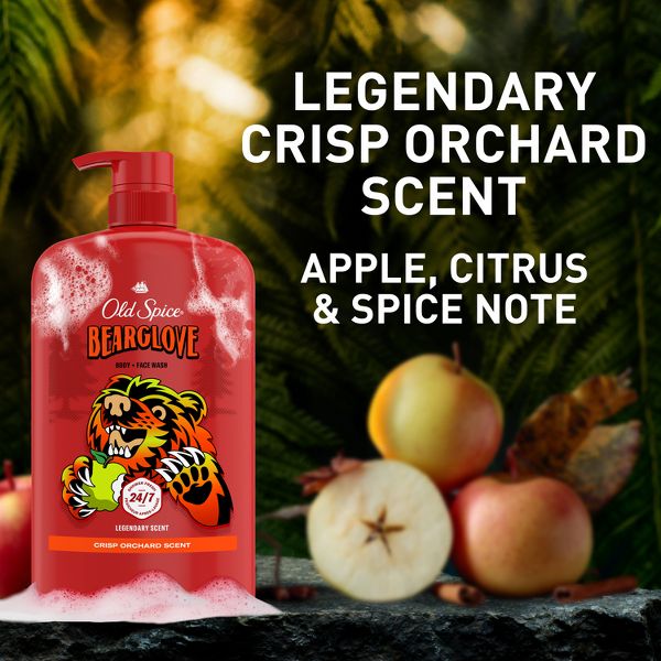 Old Spice Wild Collection Bearglove Body Wash Pump - 33.4 fl oz