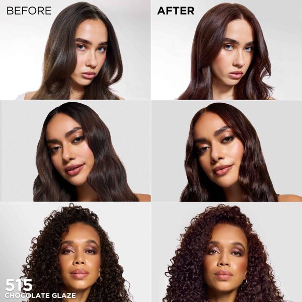 L'Oreal Paris Feria High Intensity Shimmering Color Power Red - R48 Intense Deep Auburn - 1 Kit
