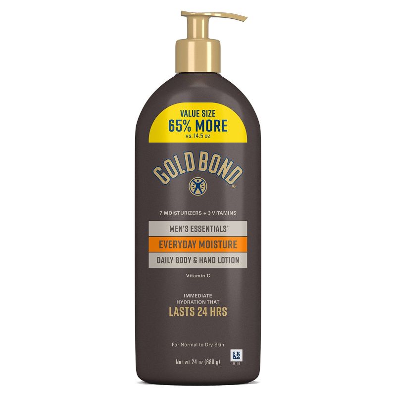 Gold Bond Men's Everyday Moisture Hand and Body Lotion - 24oz