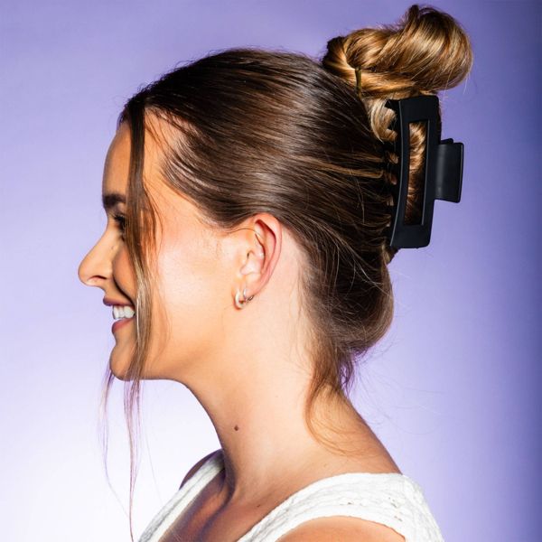 Gimme Beauty Locked In Claw Clips for Thick Hair - Black/Tort - 2ct