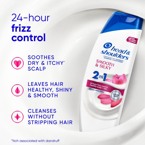 Head & Shoulders 2-in-1 Smooth & Silky Shampoo - 28.2 fl oz