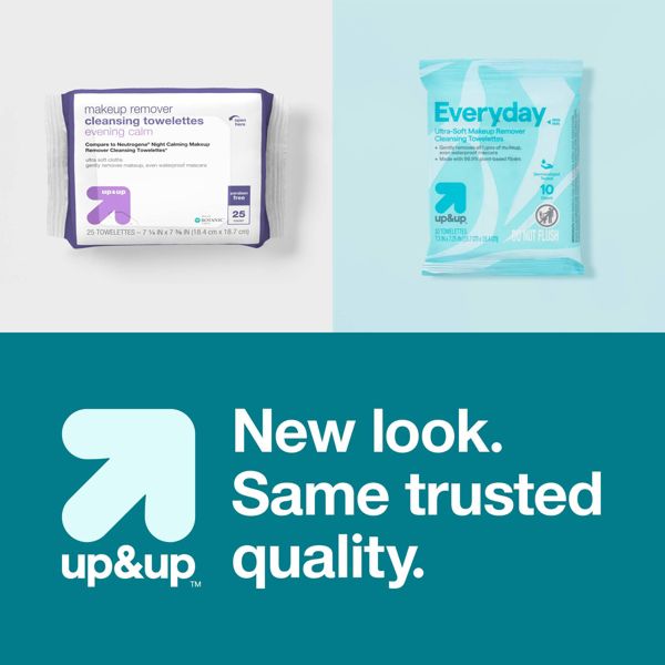 Everyday Ultra-Soft Makeup Remover Cleansing Towelettes - Scented - 10ct - up&up™