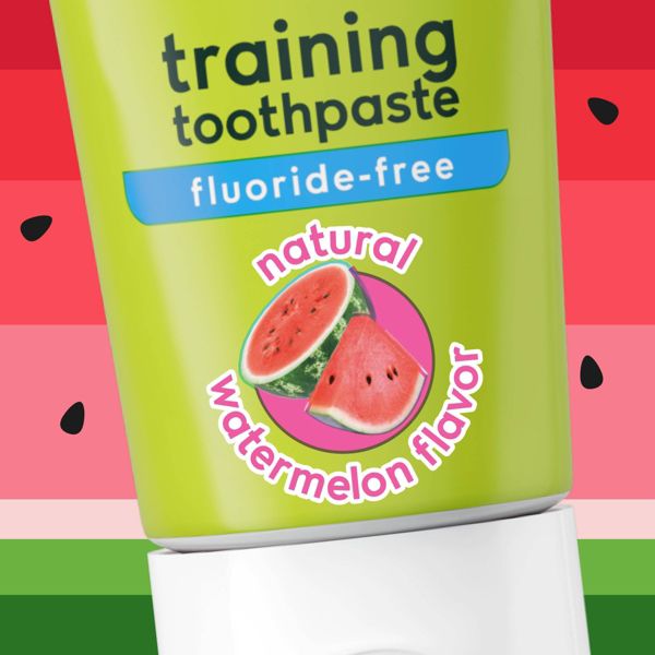 Orajel Naturals Kids' Ms.Rachel Fluoride-Free Training Toothpaste - Natural Watermelon - 3.5oz