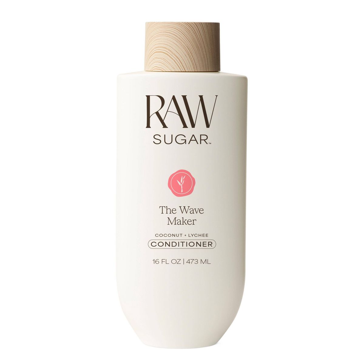 Raw Sugar The Wave Maker Conditioner - Lychee + Coconut - 16 fl oz