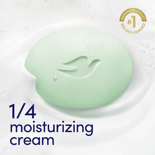Dove Beauty Cool Moisture Beauty Bar Soap - Cucumber & Green Tea - 4pk - 3.75oz each