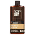 Every Man Jack Naturally Derived Men's Body Wash - Vanilla + Cedar - 16.9 fl oz