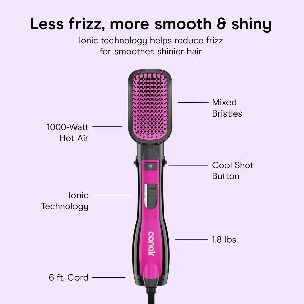 INFINITI PRO CONAIR All-in-One Smoothing Dryer Brush