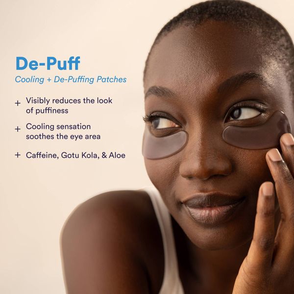 The Good Patch De-Puff Cooling Under Eye Patches - Caffiene + Gotu Kola