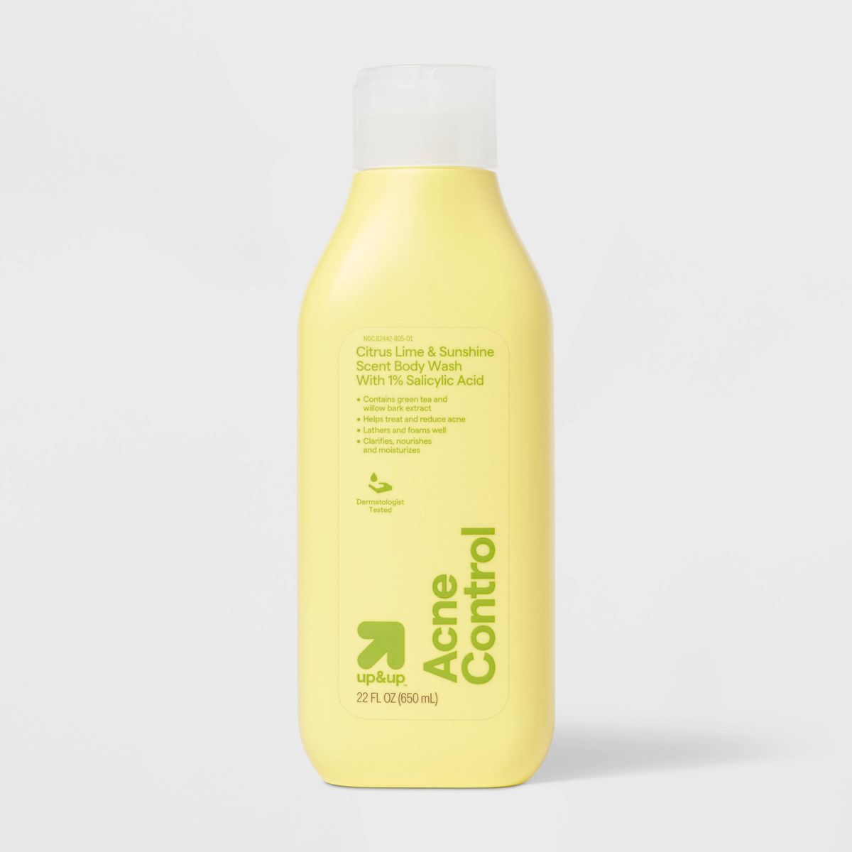 Salicylic Acid Acne Control Body Wash - Citrus Lime & Sunshine - 22 fl oz - up&up™