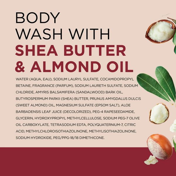 Dr Teals Body Wash with Pure Epsom Salt Shea Butter and Almond Oil Moisturizing Body Cleanser 24 oz