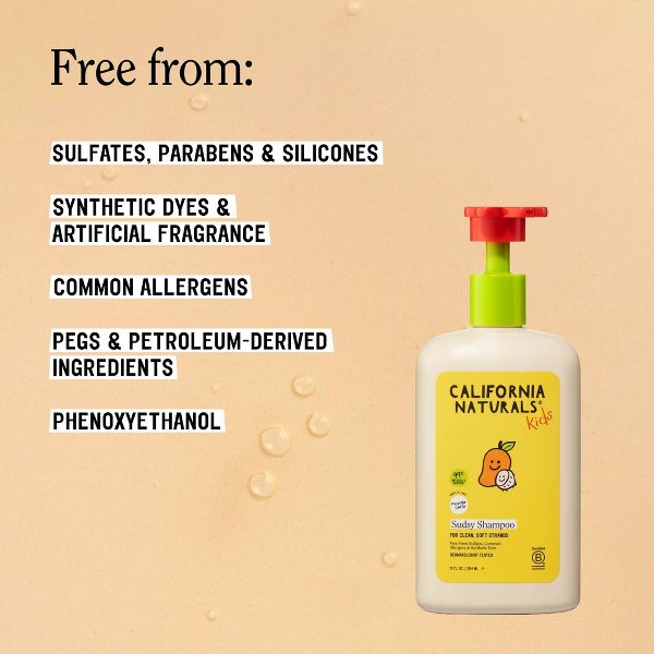California Naturals Kid's Sudsy Shampoo - 12.5oz