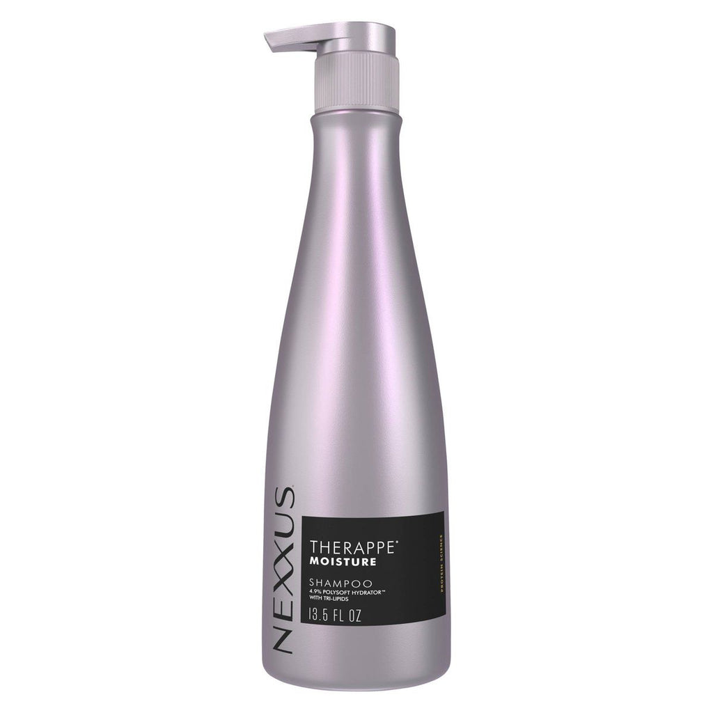 Nexxus Therappe Ultimate Moisture Shampoo for Dry Hair with Elastin Protein and Green Caviar - Silicone-Free - 13.5 fl oz