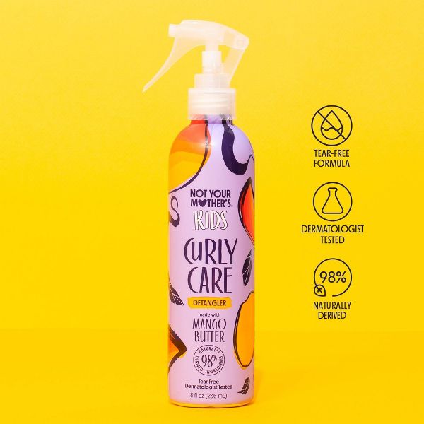 Not Your Mother's Kids' Curl Detangler Spray with Tear-Free Formula - 8 fl oz