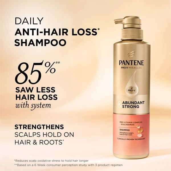 Pantene Abundant & Strong Shampoo - 13.5 fl oz