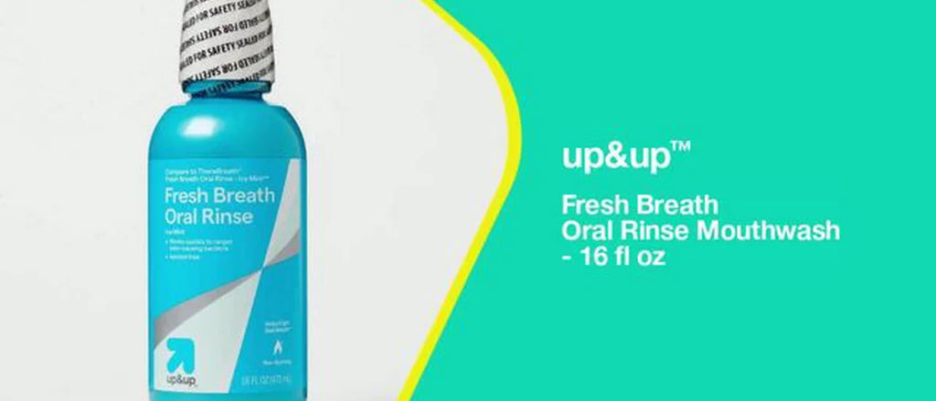 Fresh Breath Oral Rinse Mouthwash - 16 fl oz - up&up™