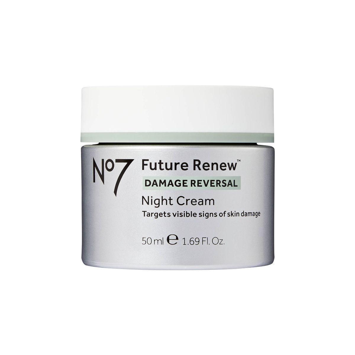 No7 Future Renew Damage Reversal Face Moisturizing Night Cream - 1.69 fl oz